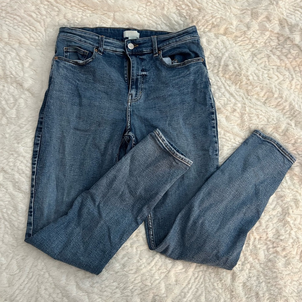 H&M Women's Skinny Jeans in Denim Blue